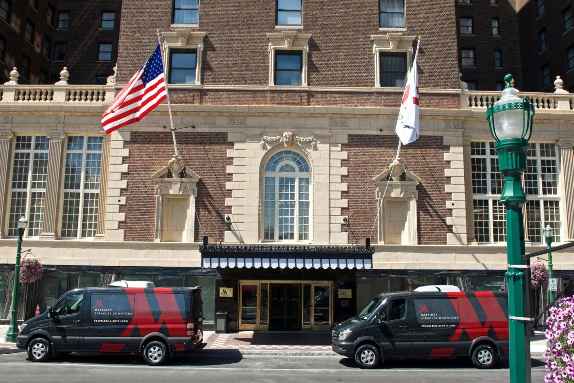 Marriott Syracuse Downtown Hotel Kültér fotó